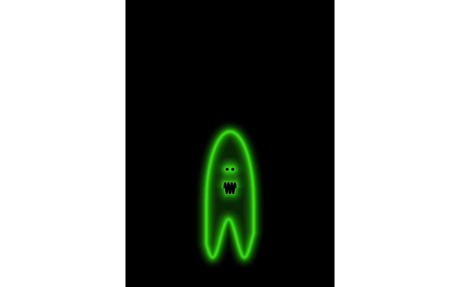 Neon Ghosts with ggplot2